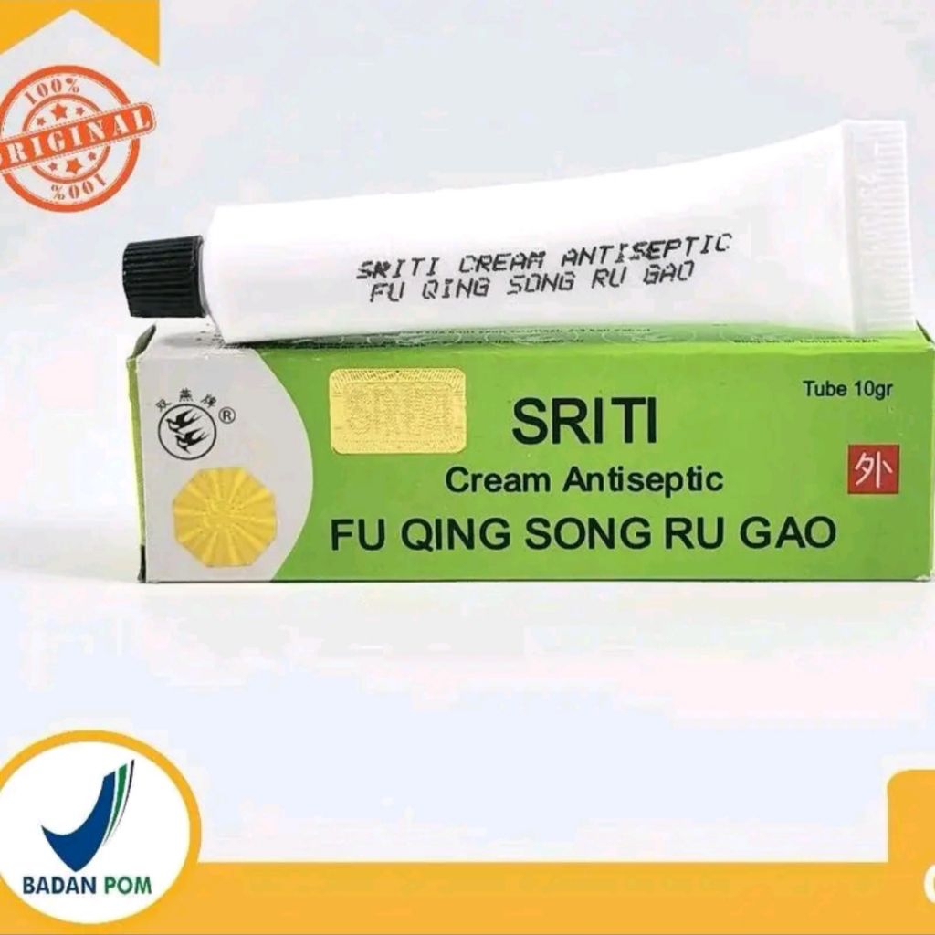 SRITI salep original 100% asli cream antiseptic original 10GR menghilangkan flek hitam