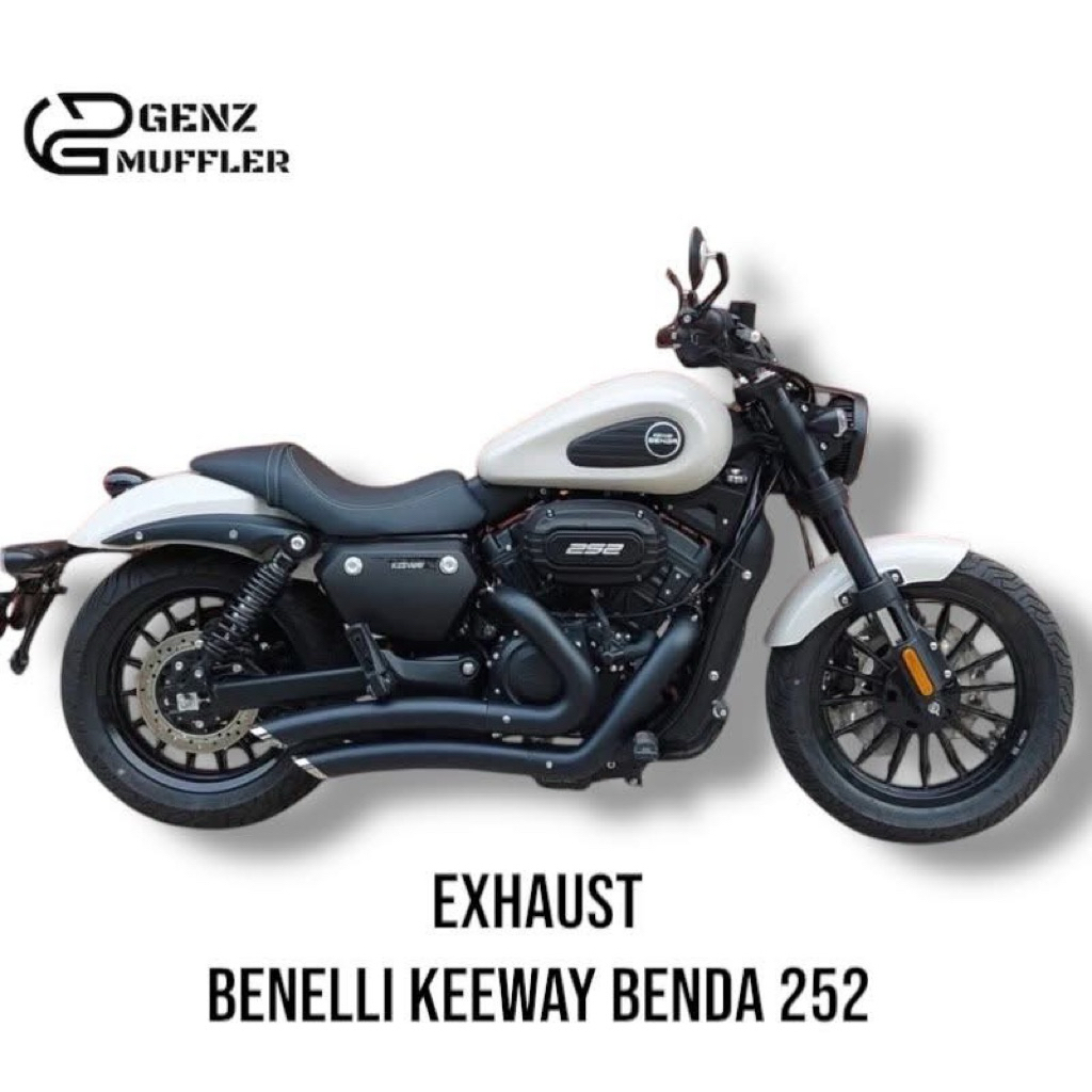 Knalpot Benelli Keeway Benda V252V Knalpot Keeway Benda V252C