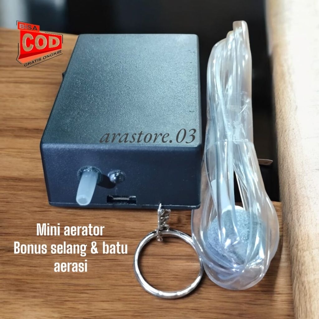 Aerator MINI aerator cas aerator baterai aerator udang hidup pancing
