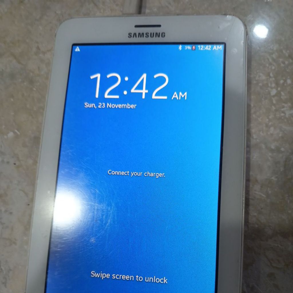samsung T110 (Tab 3.0 Lite) bekas dijual cepat (baca deskripsi)
