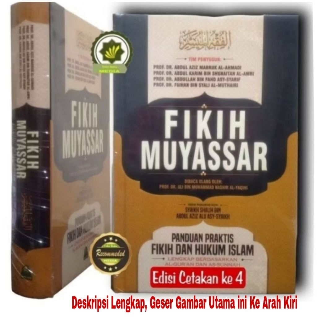 Buku FIKIH MUYASSAR Panduan Praktis Fiqih dan Hukum Islam Berdasarkan Al-Qur'an dan As Sunnah - Terj