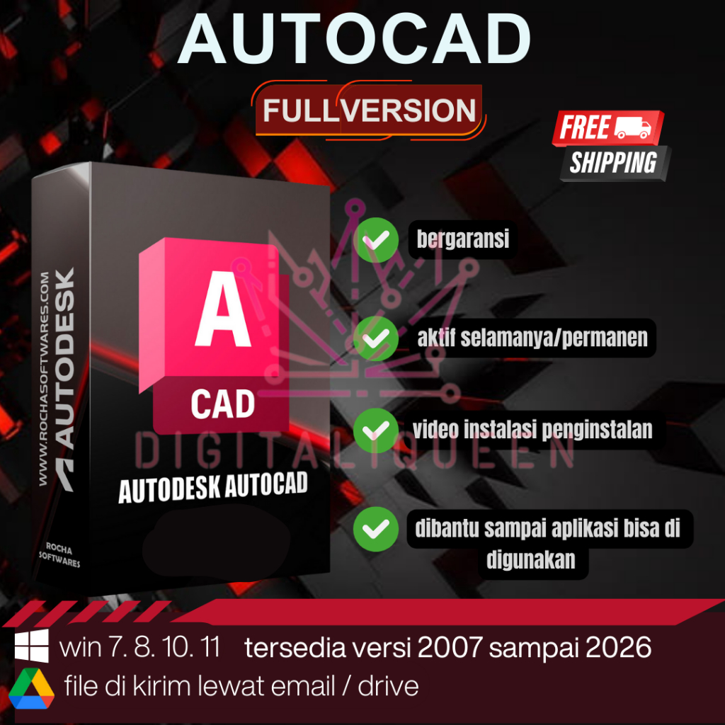 Autocad 2026 2025 2024 2023 2022 2021 2020 2018 2017 2016 Full Version windows