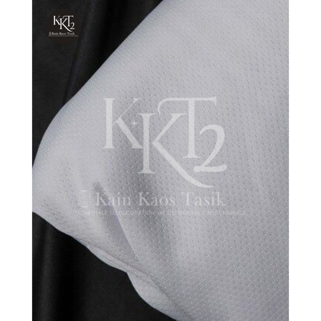 Kain Dryfit Bintik Brazil Premium 30s Bahan Jersey Sport Kiloan