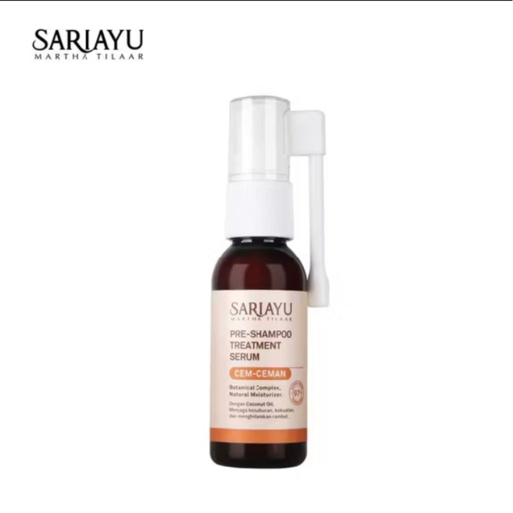 Serum Rambut - SARIAYU Pre-Shampoo Treatment Serum Cem-Ceman 30ml