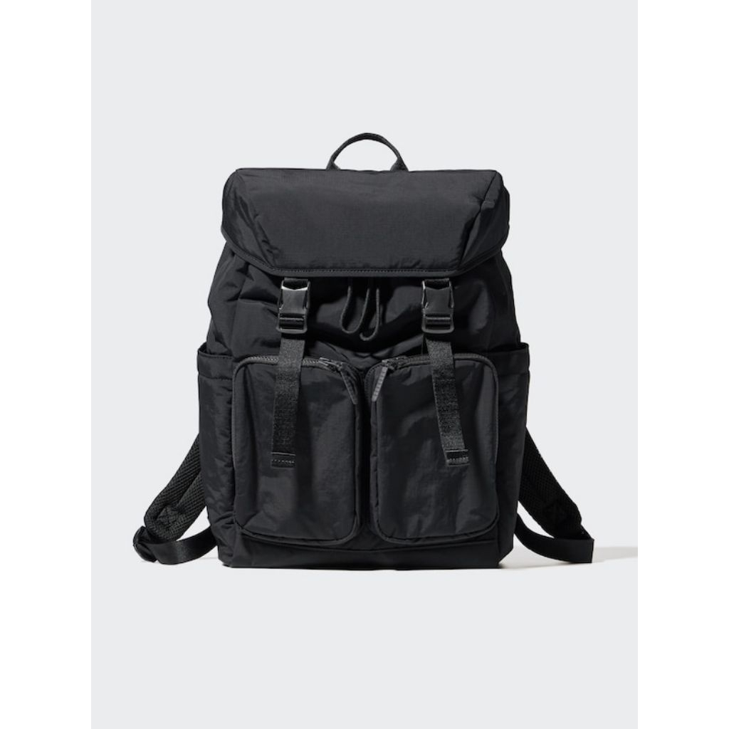 UNIQLO Backpack Tas Ransel Multi Saku Unisex  Fungsional Bag Original Jastip