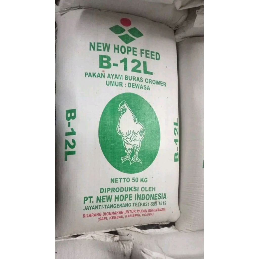 pakan ayam new hope B-12L kemasan 5 kg
