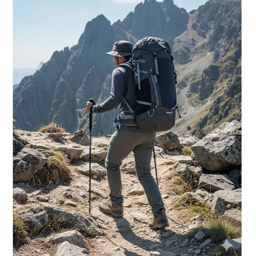 Carrier premium tas gunung arei Carrier Bromo 50L 9476