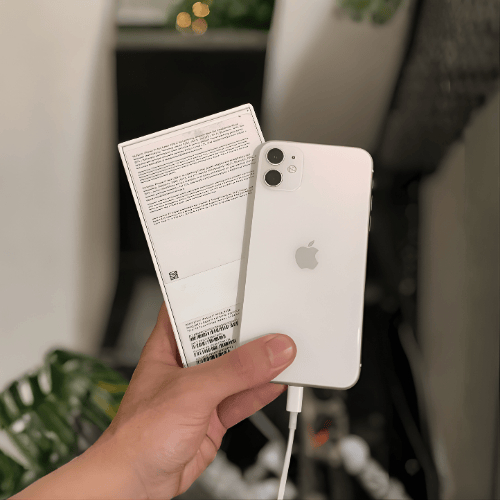 Iphone 11 64GB White Second Fullset