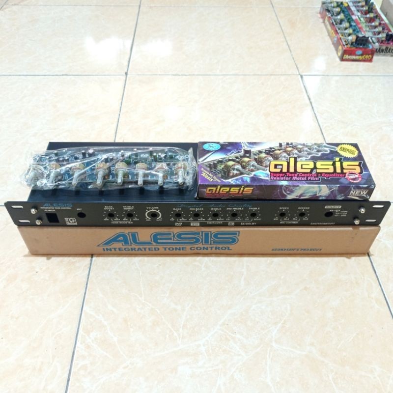 Paket Super Tone control Equaliser Alesis Plus Box