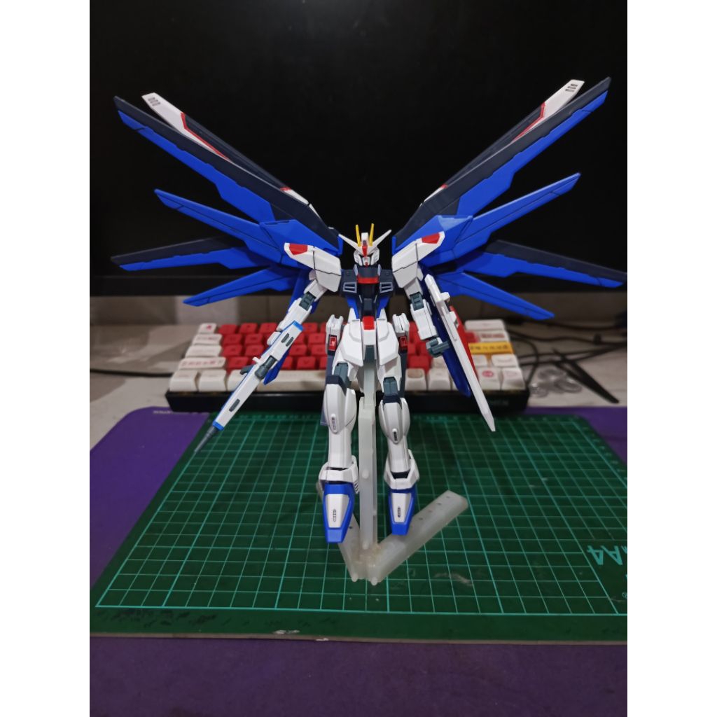 GUNDAM BEKAS HG freedom gundam revive non ori