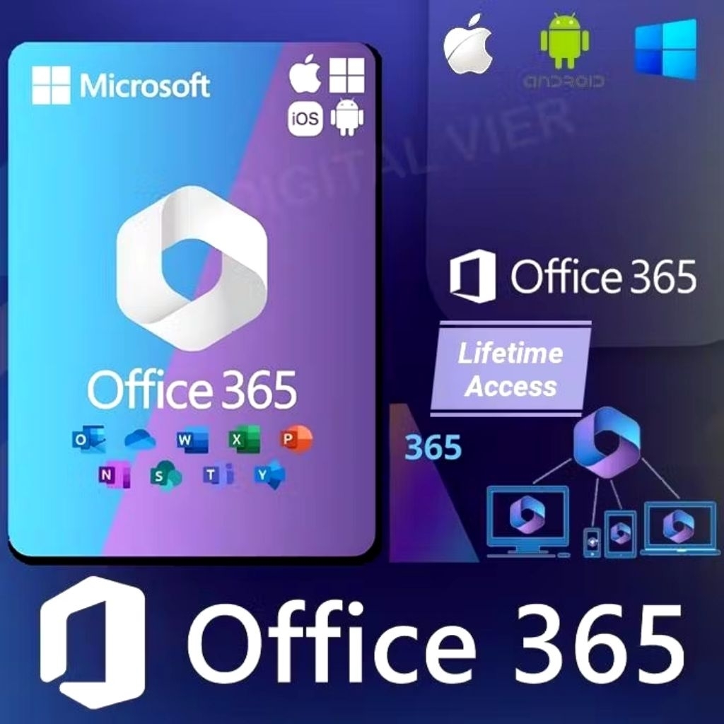 Microsoft Office 365 Original  (Windows MAC Ipad)