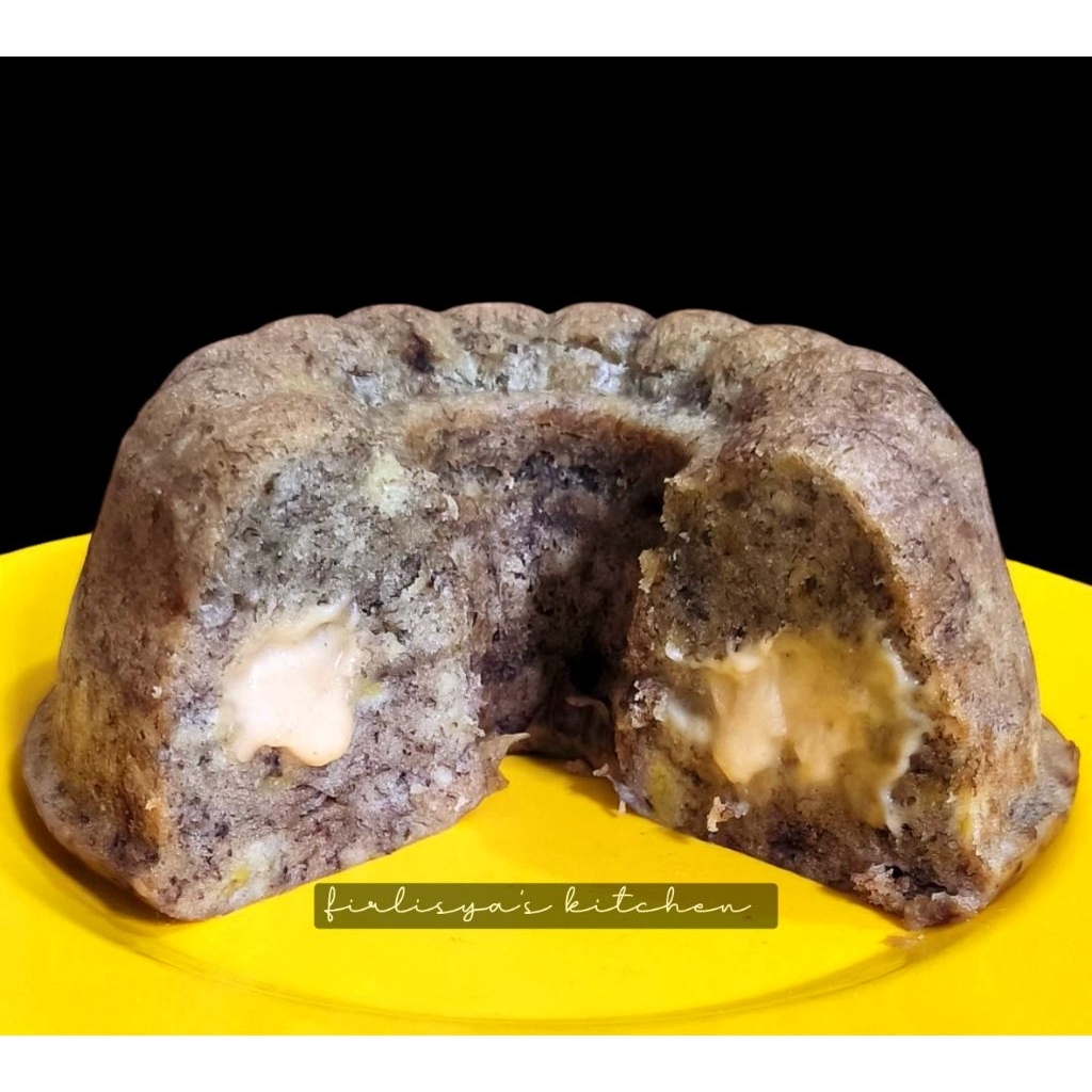 Bolu Pisang Keju Lumer/ Coklat Lumer