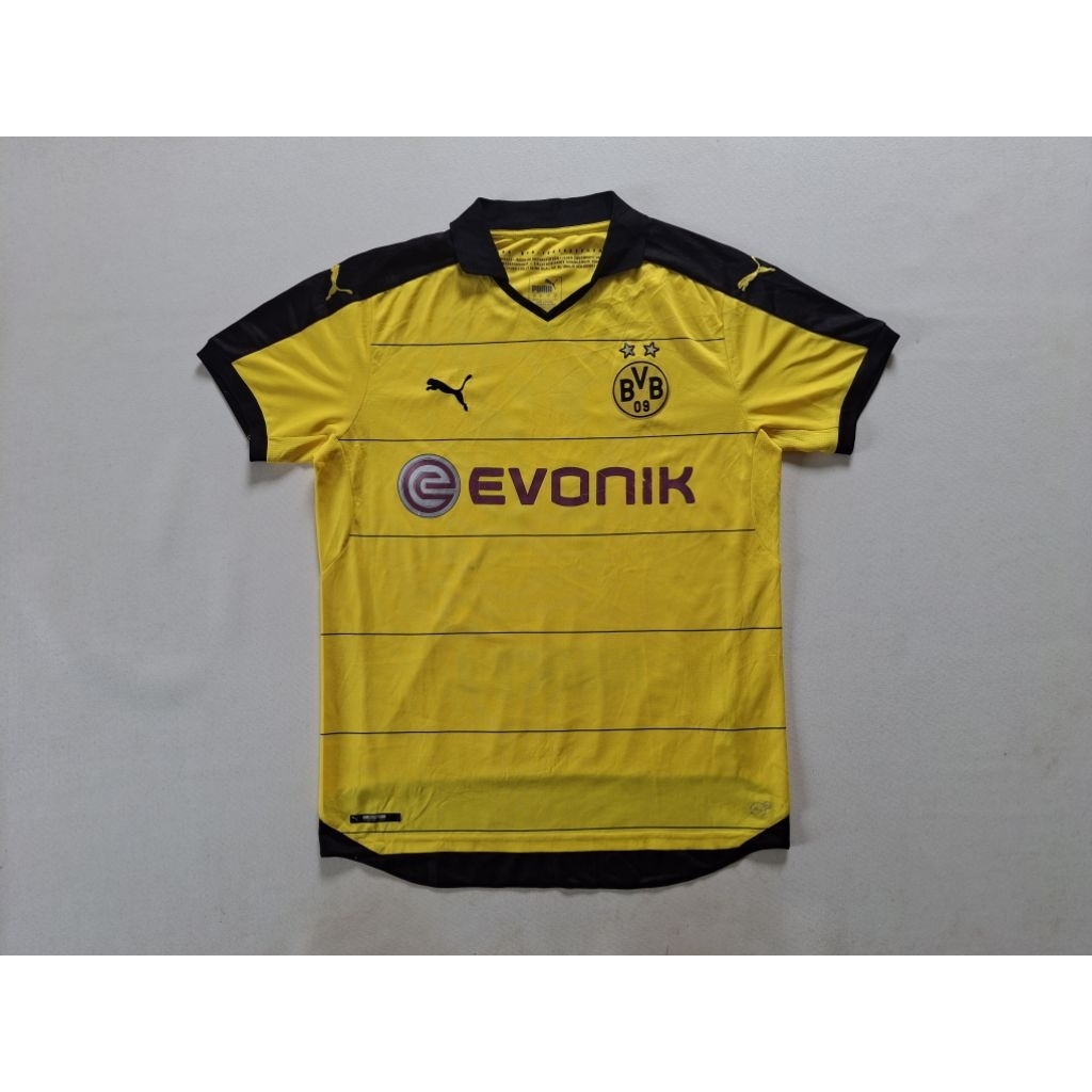 JERSEY BOLA DORTMUND HOME TAHUN 2015/2016 REUS ORIGINAL 100%