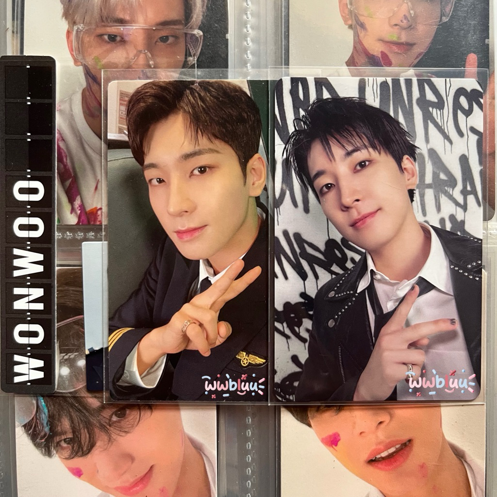 [READY] Pc Wonwoo Pilot Membkit Set ID Pair Pc Wonu Daredevil Bumn Peace