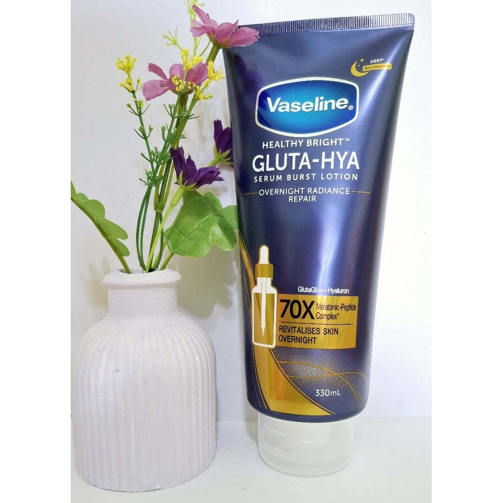 VASELINE GLUTAHYA OVERNIGHT 330ML