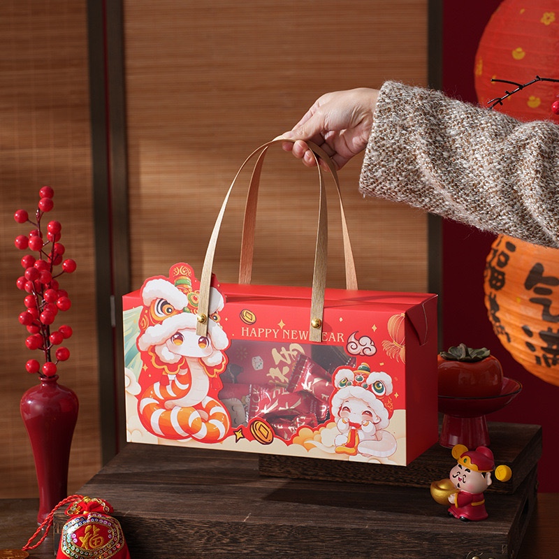 Paper Bag Imlek, Chinese New Year, Sangjit, hampers imlek, hampers CNY, Bag