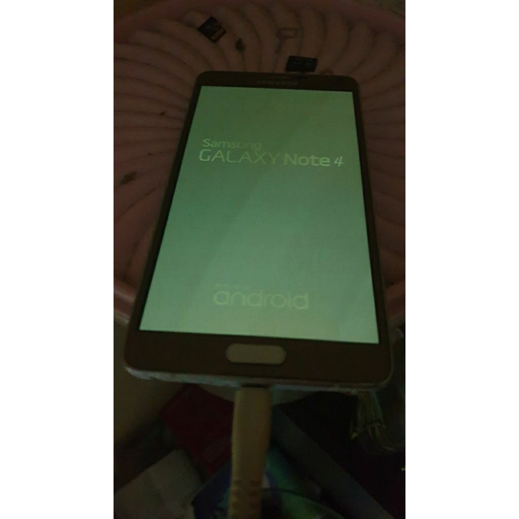 hp samsung Note 4 mati , bahan