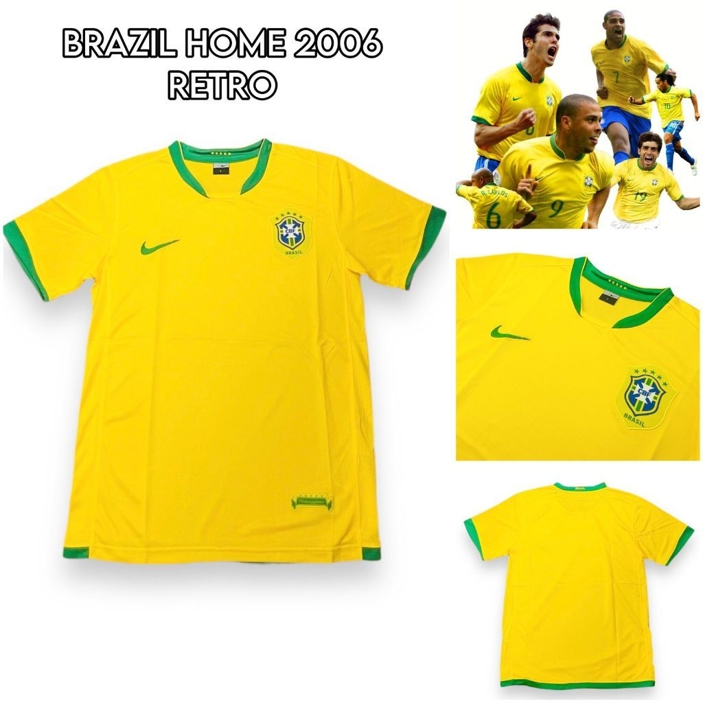 RETRO JERSEY BRAZIL HOME 2006