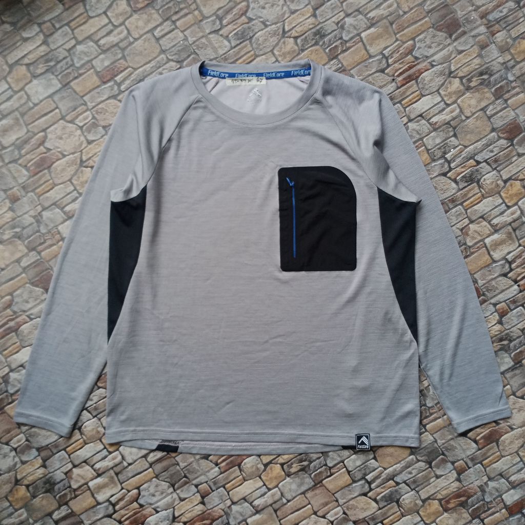 Kaos Jersey outdoor hiking pl olahraga brand FIELDCORE original