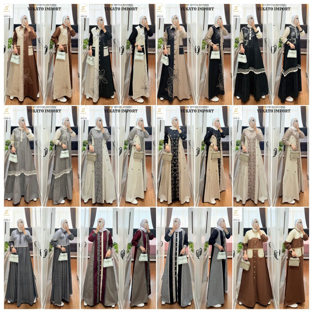 DRESS / GAMIS ORI SYAINA BY SEMUT