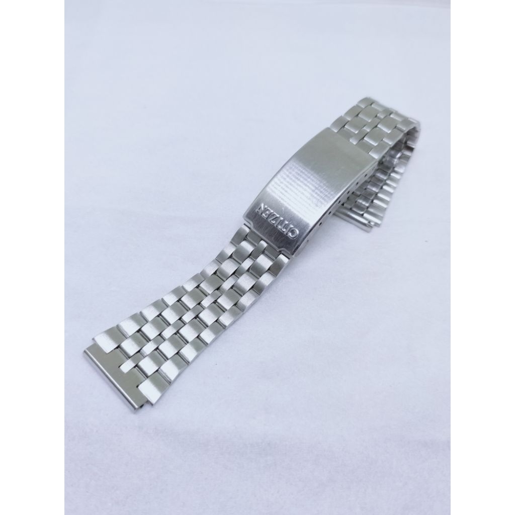 Citizen bracelet vintage 18mm rantai jam tangan antik ctz NOS part arloji lawas