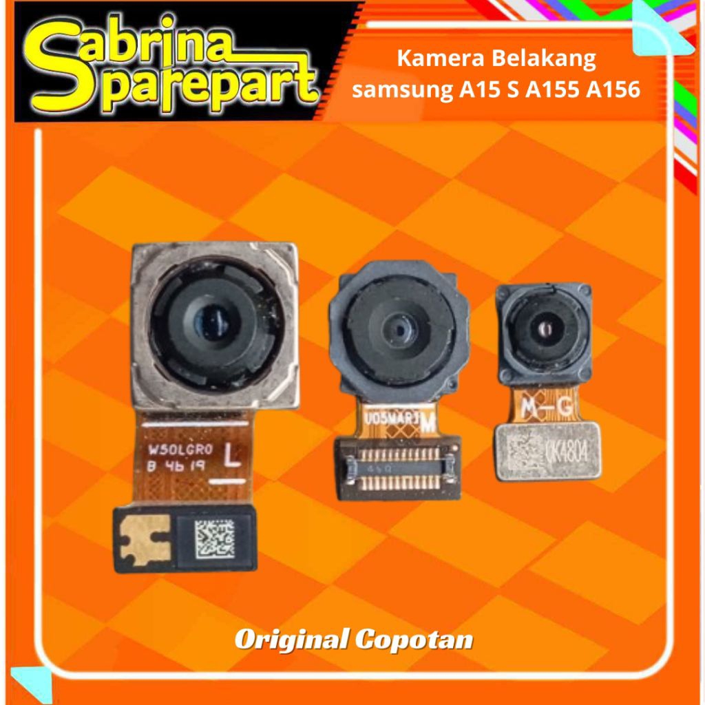 Kamera belakang Samsung Galaxy A15 4G second copotan