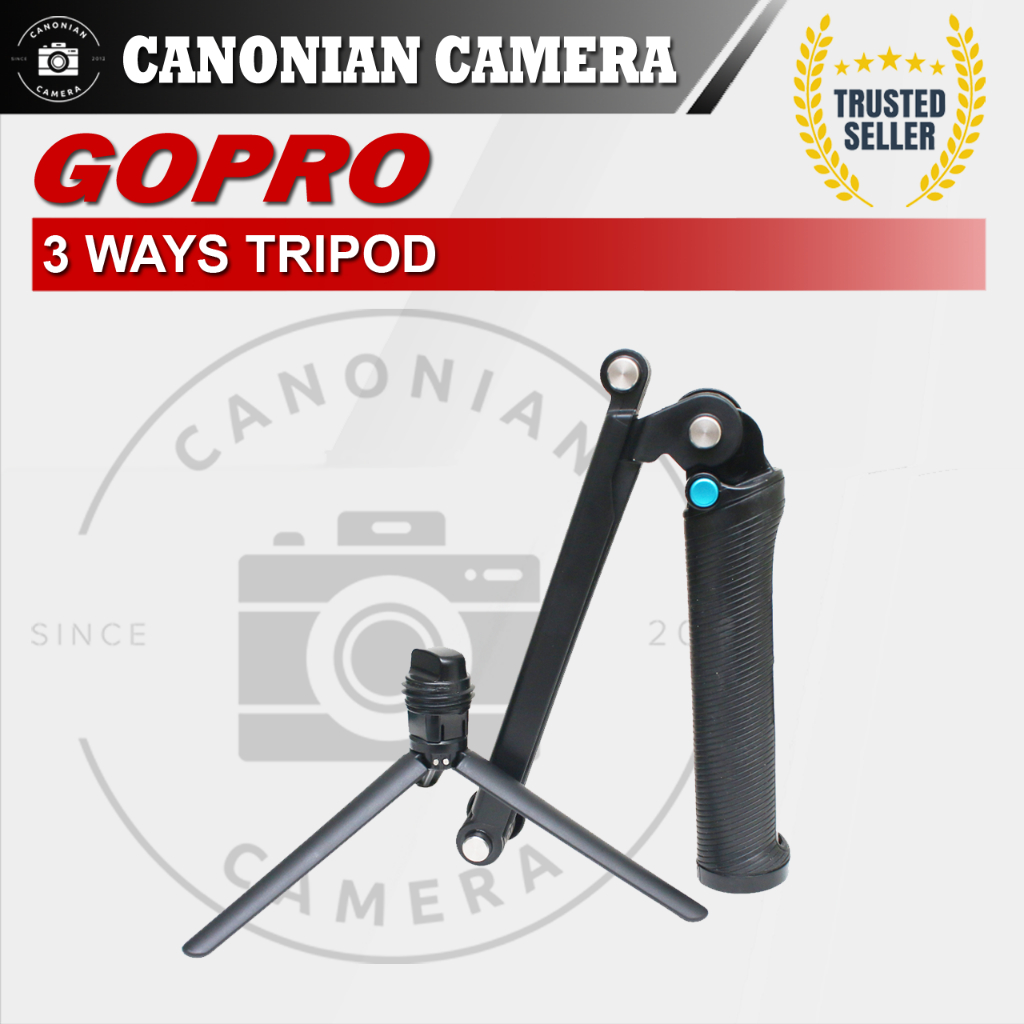 Tripod Gopro 3 Ways For Action Camera Gopro