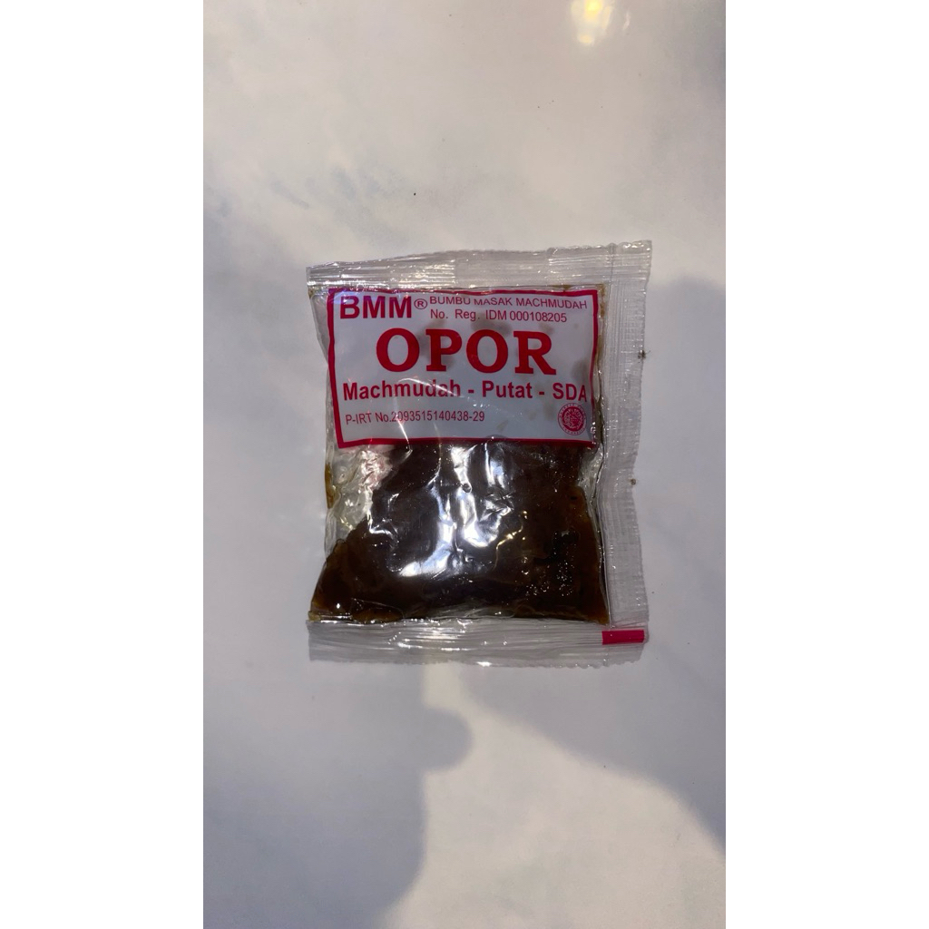 Bumbu Masak Machmudah Opor (BMM) bumbu instan