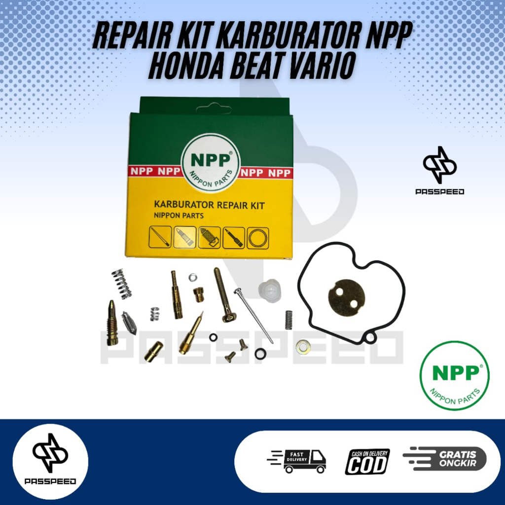 REPAIR KIT KARBURATOR PART KIT KARBU NPP HONDA BEAT VARIO 110 VARIO TECHNO