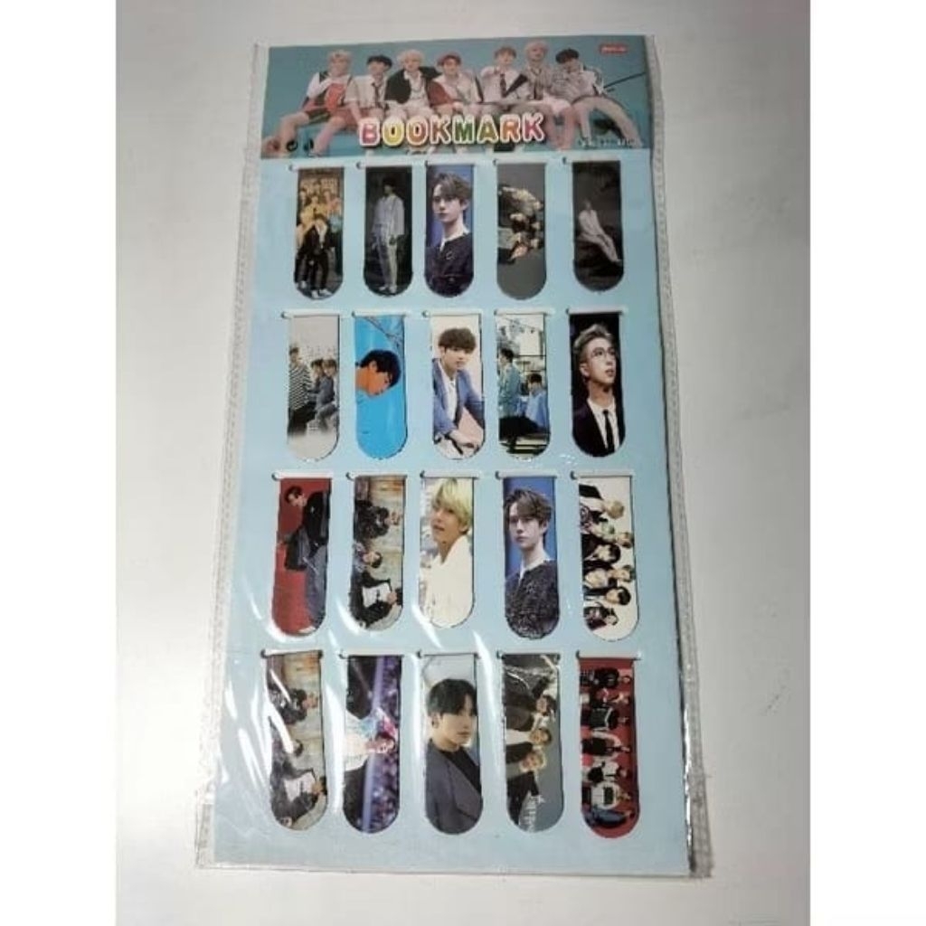 20 pcs pembatas buku pembatas kertas