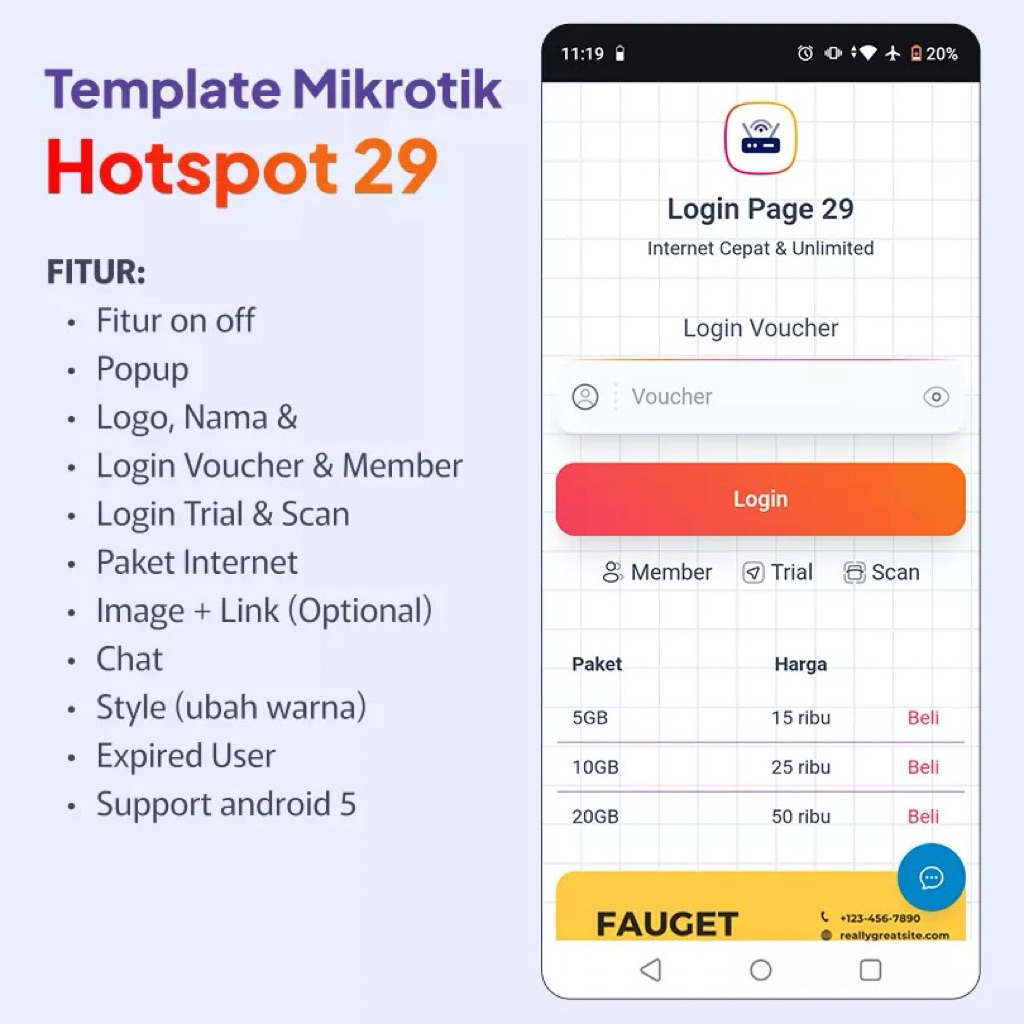 Template Hotspot Login Page Mikrotik 29