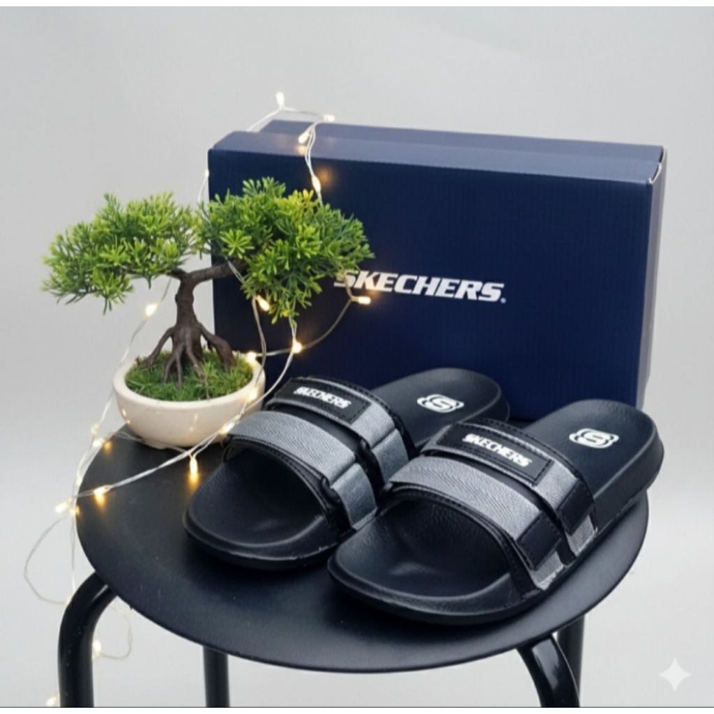 SANDAL SLOP SKECHERS ANAK LAKI LAKI TERBARU SANDAL SLOP KIDS ANAK ANAK SIZE 31-36