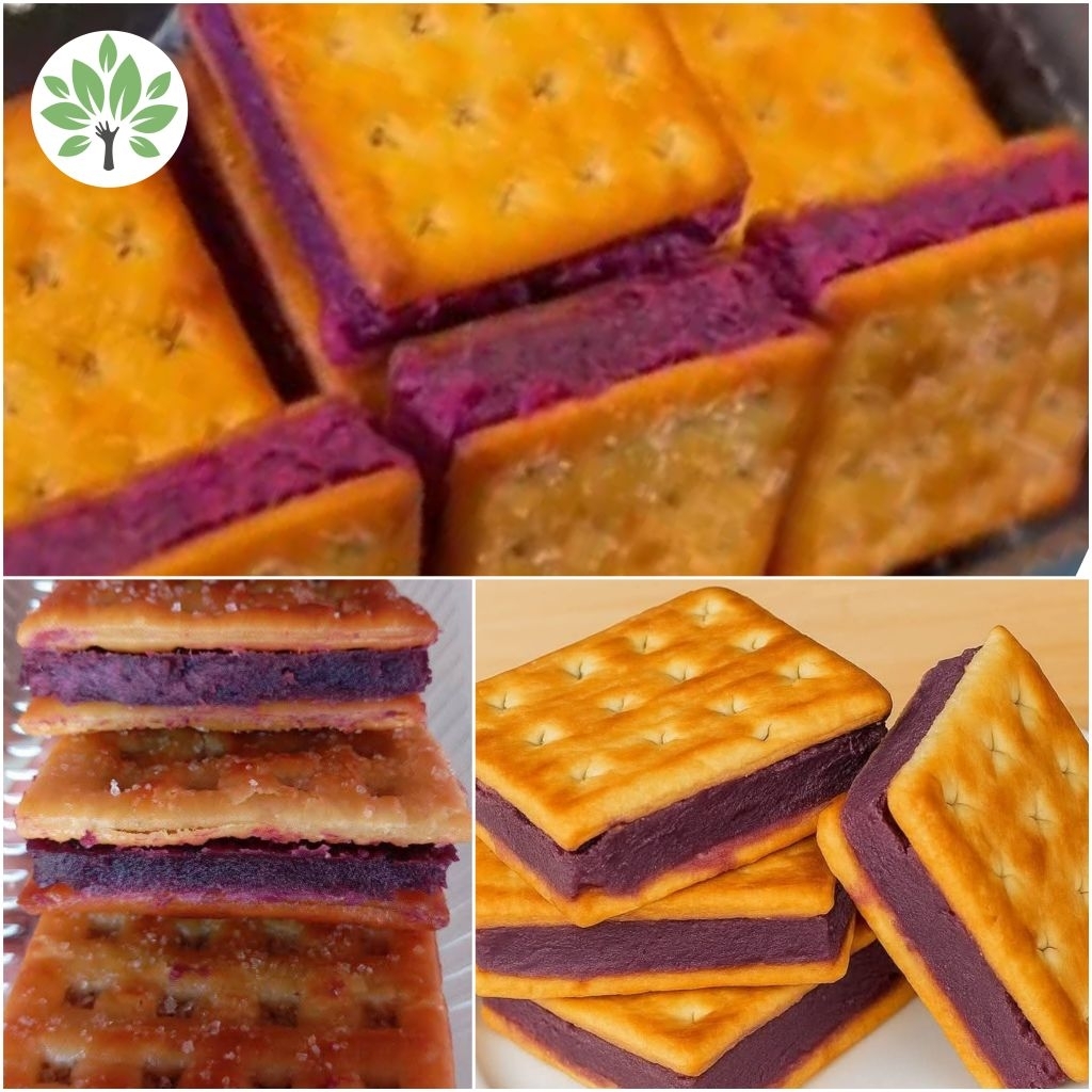 kue gabin ubi ungu / gabin ubi ungu goreng