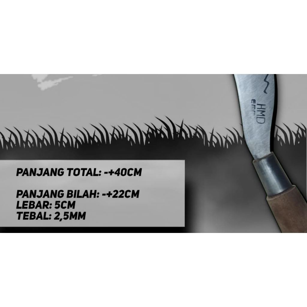 sabit arit model lewung baja isen lapis 3 super asahan