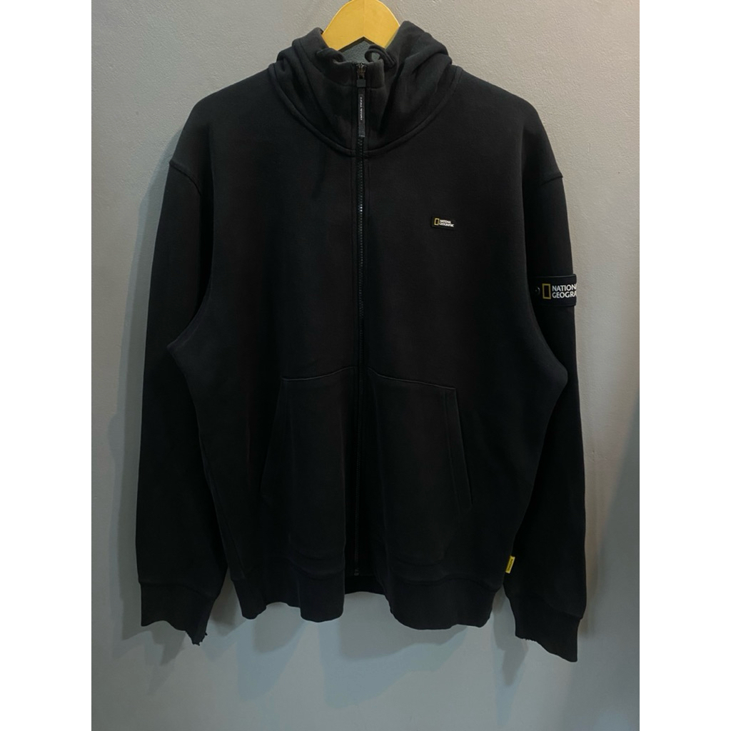 HOODIE ZIP NATGEO PATCH