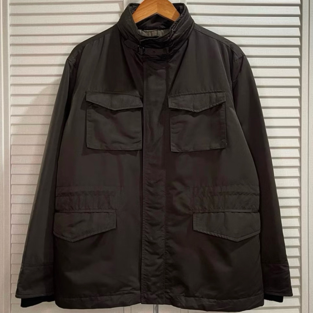 Uniqlo - Soft Air Tech Field / M65 Blouson / Jacket (Water Repellent) - Brown - Size M fit L