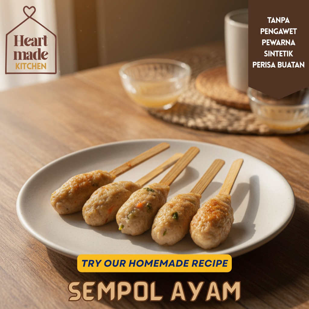 Homemade Sempol Ayam Tanpa Pengawet / Frozen Food