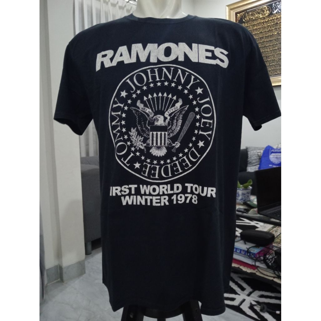 [kaos band] Ramones - First World Tour Winter 1978