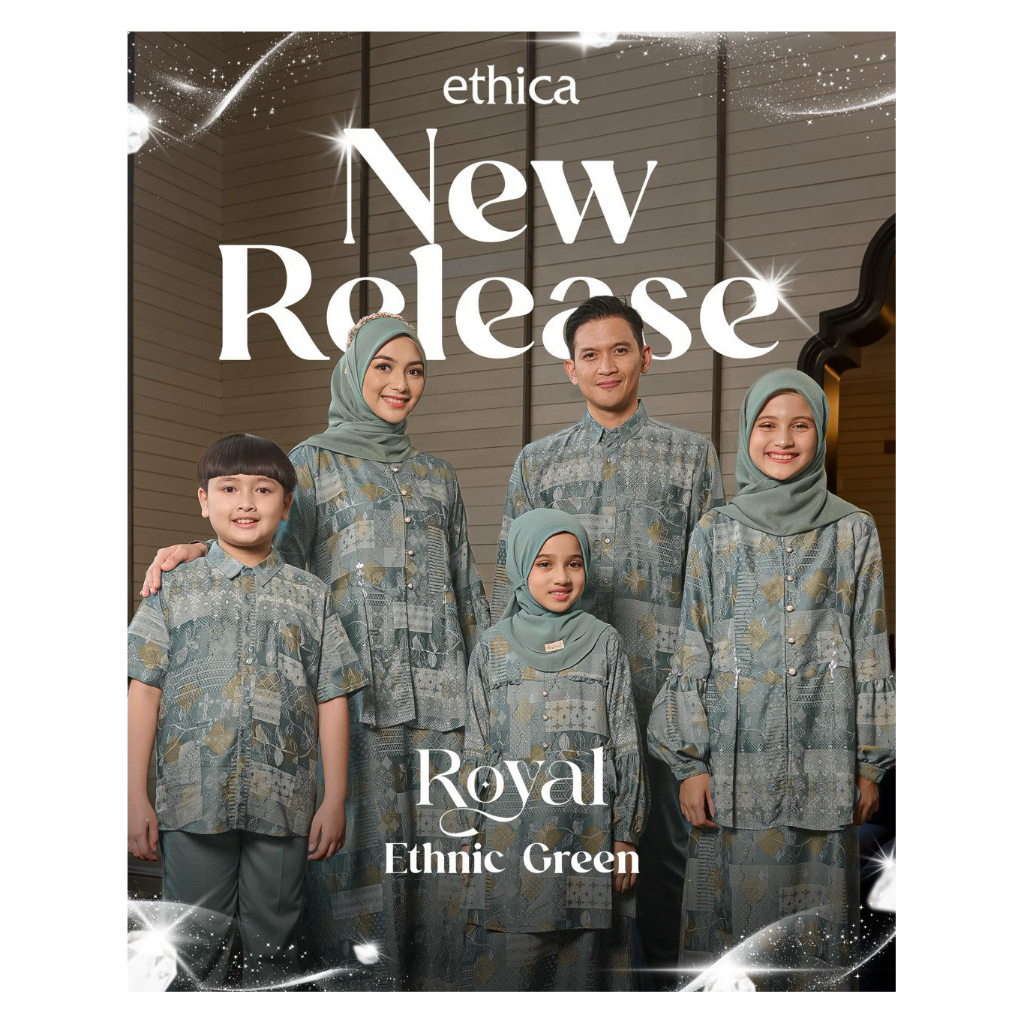 Sarimbit Ethica 2026 / Sarimbit Keluarga 2026 / Sarimbit Ethica Royal Ethnic Green