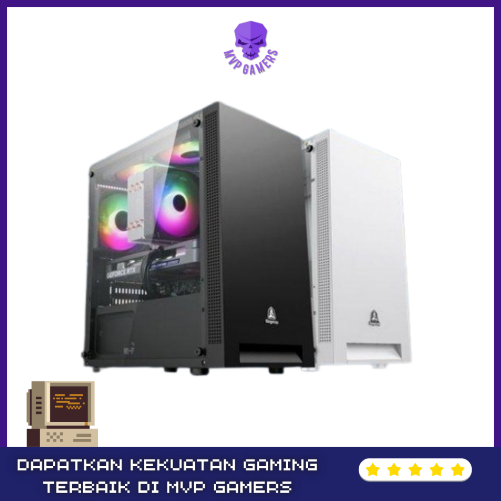 CASING SEGOTEP PRIME D M-ATX Budget PC Case Casing PC Komputer