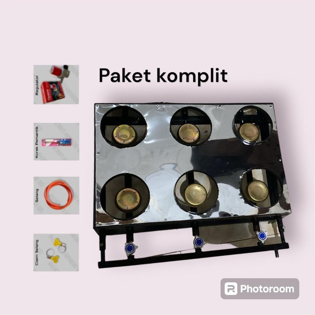 Kompor serabi 6tungku/Kompor serabi solo termurah di Shopee