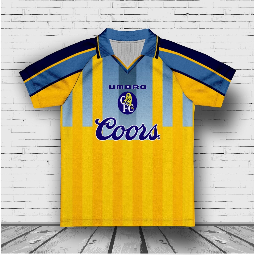 FIGT-JERSEY VINTAGE CHELSEA 1995//JERSEY RETRO//JERSEY  FANTASY//JERSEY BOLA FULLPRINTING//KAOS BOLA
