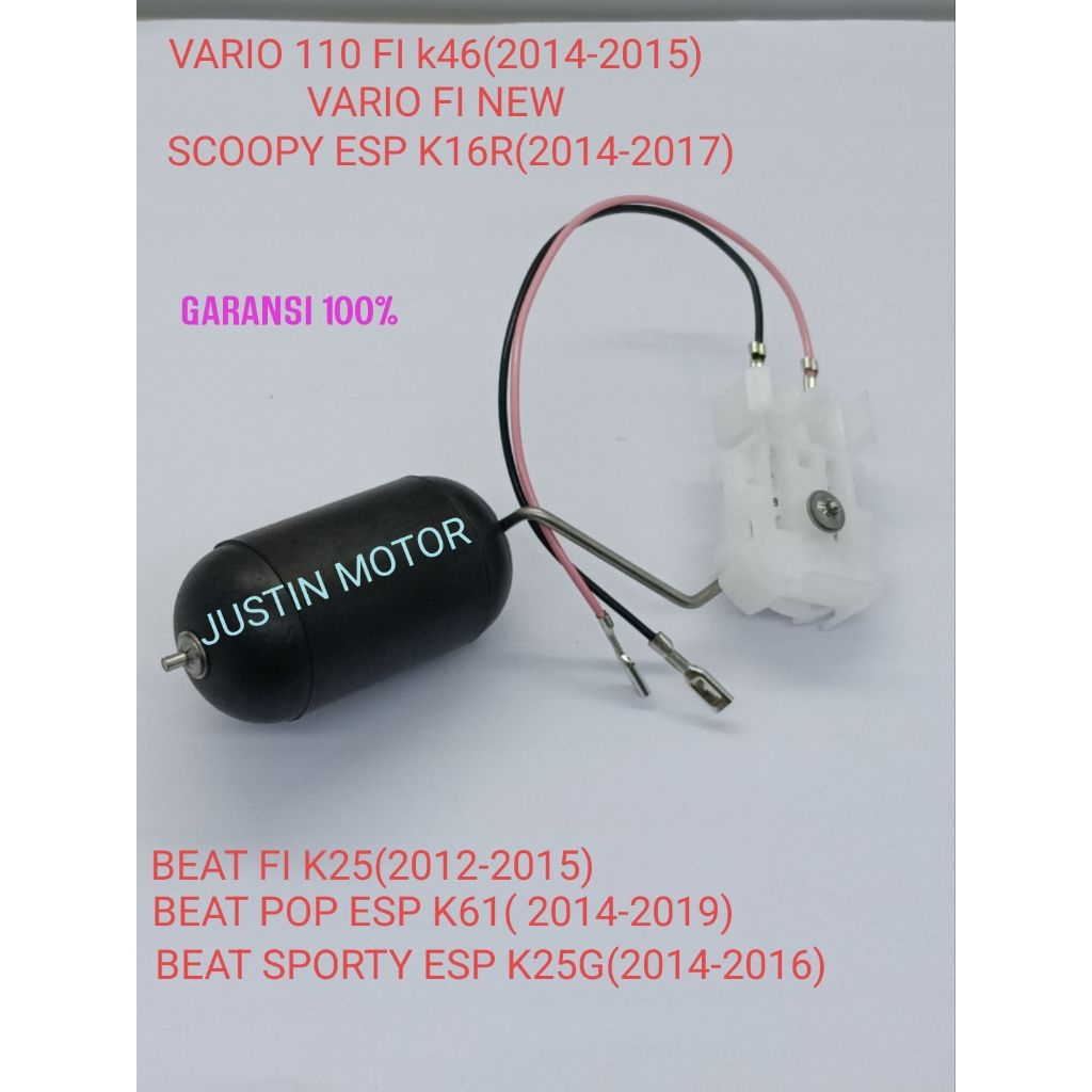 PELAMPUNG POMPA BENSIN FUELPUMP K46 VARIO FI  BEAT FI SCOOPY FI ORI JAPAN