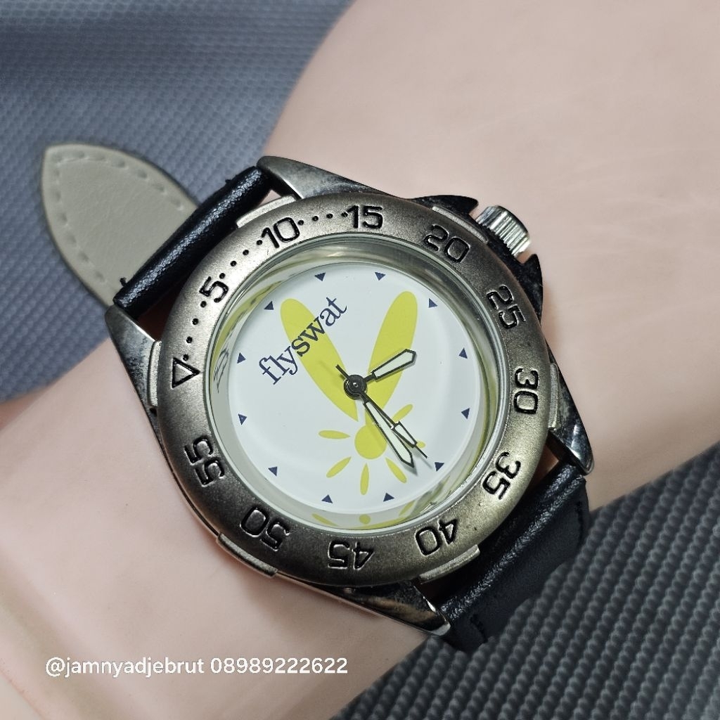 Jam Diver Tomax Flyswat Grey White Bekas
