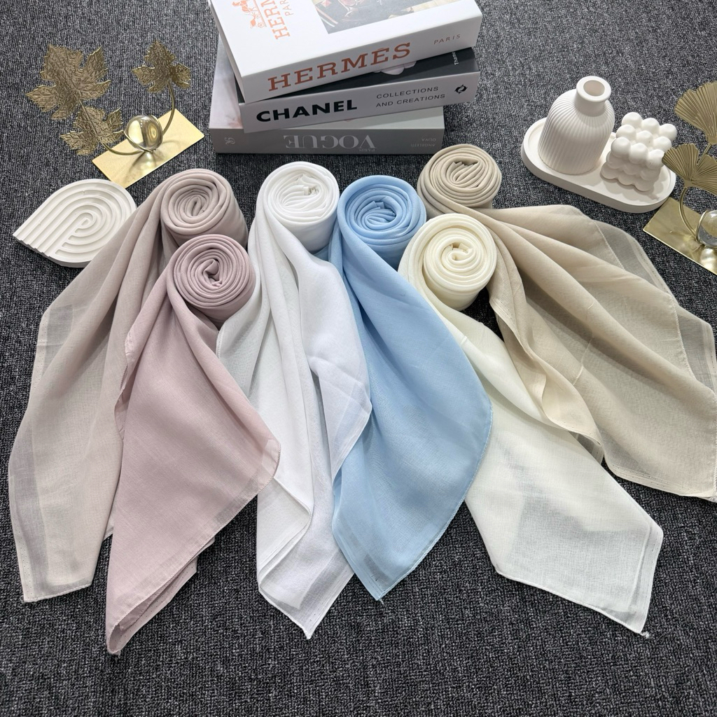 Hijab segiempat paris jadul ori varisha // Hijab Paris Jadul By varisha Jilbab Warna Terlaris