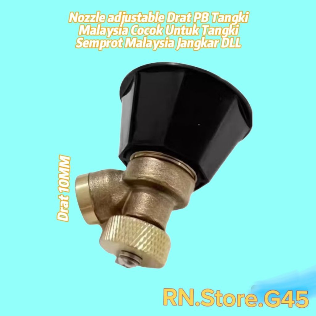 Nozzle adjustable Drat PB Tangki Malaysia Cocok Untuk Tangki Semprot Malaysia Jangkar DLL