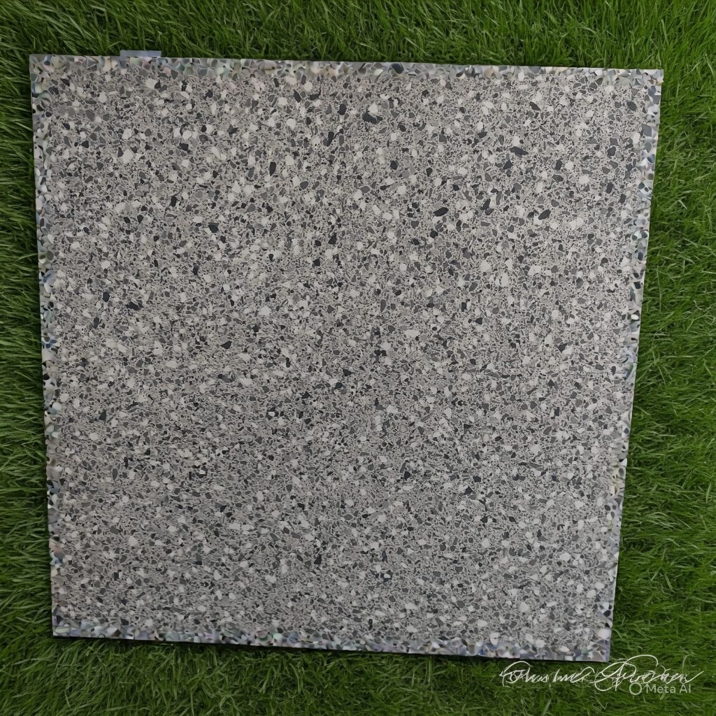 Essenza Granit Terazzo Grey Unpolished 60x60