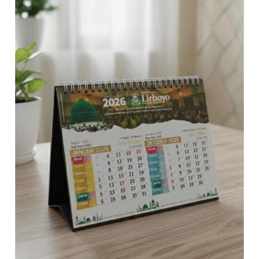 Kalender Meja Pondok Pesantren Lirboyo 2026