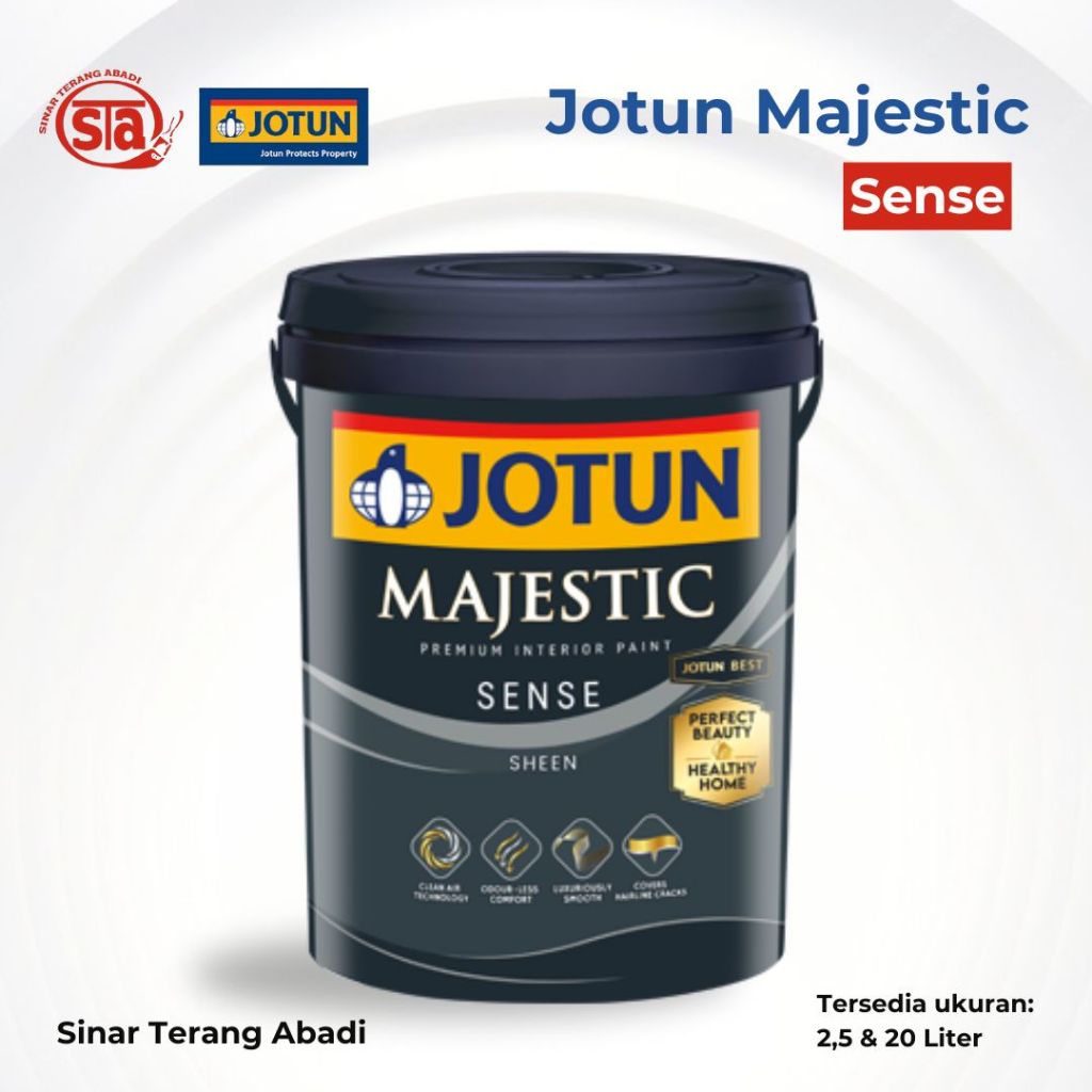JOTUN MAJESTIC SENSE BS A 1024 TIMELESS kemasan 20ltr