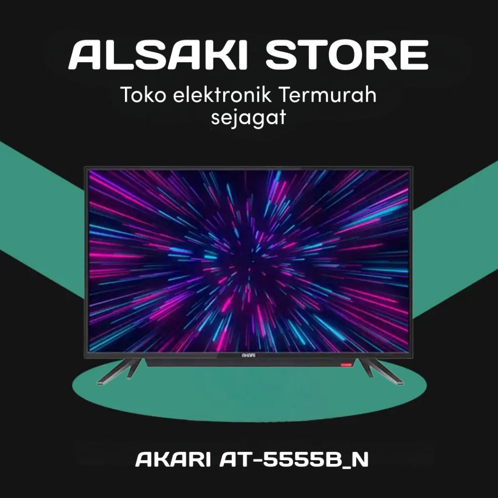 AKARI 55 inch 4K UHD ANDROID SMART TV AT-5555B_N